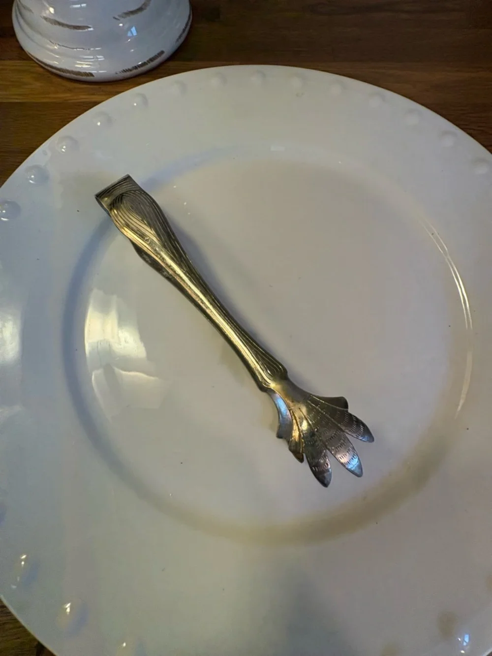 Vintage Clawfoot Ice Tongs